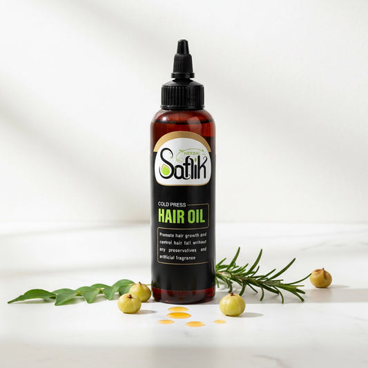 Cold-Processed Hair Oil + Sulphate Free Shampoo