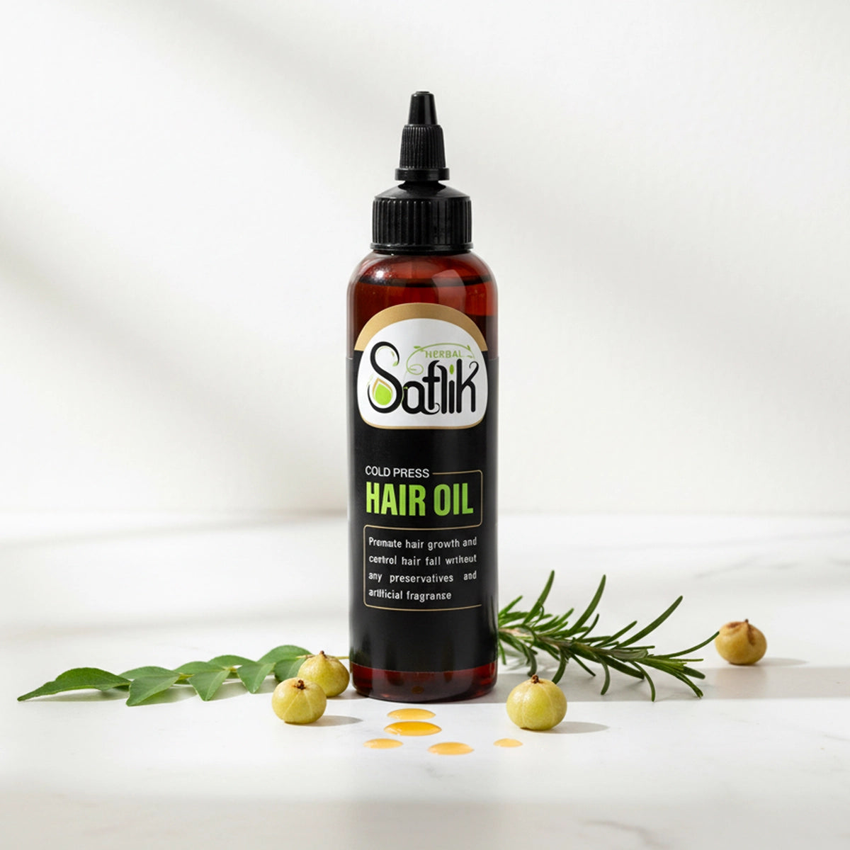 Cold-Processed Hair Oil + Sulphate Free Shampoo