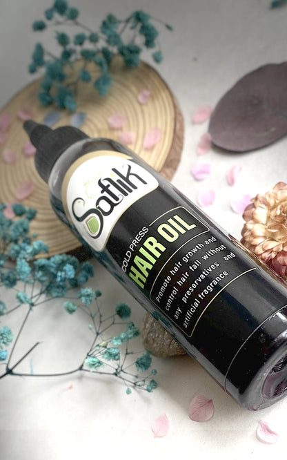 Cold-Processed Hair Oil