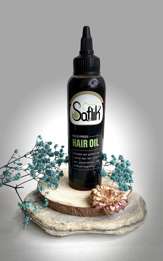 Cold-Processed Hair Oil