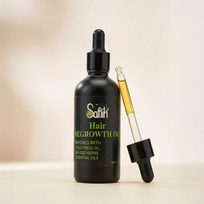 Regrowth Hair Oil + Sulphate Free Shampoo