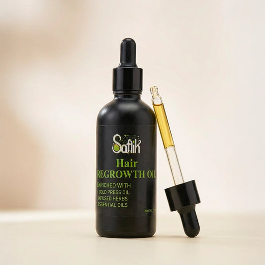 Regrowth Hair Oil + Sulphate Free Shampoo
